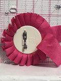 Birthday Girl Red Ribbon  Button Pinback