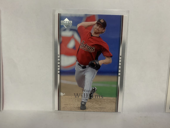 #728 Woody Williams Houston Astros 2007 Upper Deck Series 2 Baseball Card NA