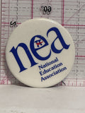 NEA National Education Association  Button Pinback