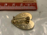 Tree on a Heart Lapel Hat Pin