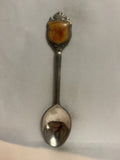 Grandmother Rose Flower Souvenir Spoon