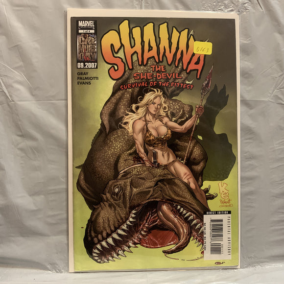 #1 of 4 Shanna The She-Devil Survival of the Fittest Marvel Comics BD 8454