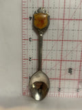 Grandmother Rose Flower Souvenir Spoon
