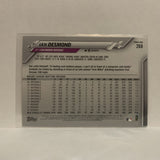 #268 Ian Desmond Colorado Rockies 2020 Topps Series One Baseball Card JC