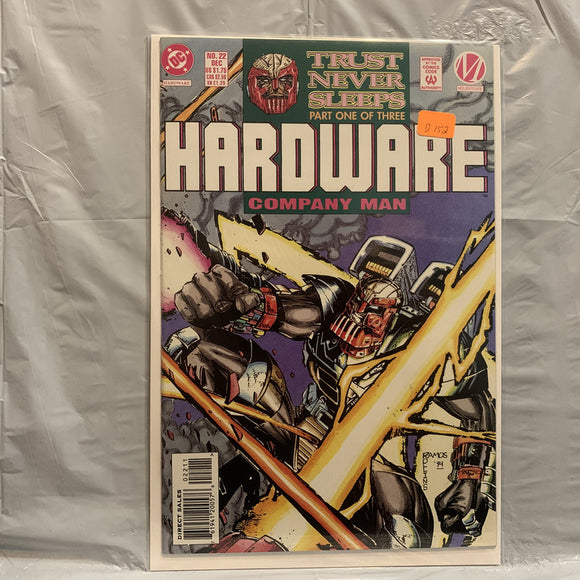#22 Hardware Company Man Trust Never Sleeps Part 1 of 3 DC Comics BD 8459