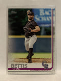 #74 Chad Bettis Colorado Rockies 2019 Topps Series One Baseball Card