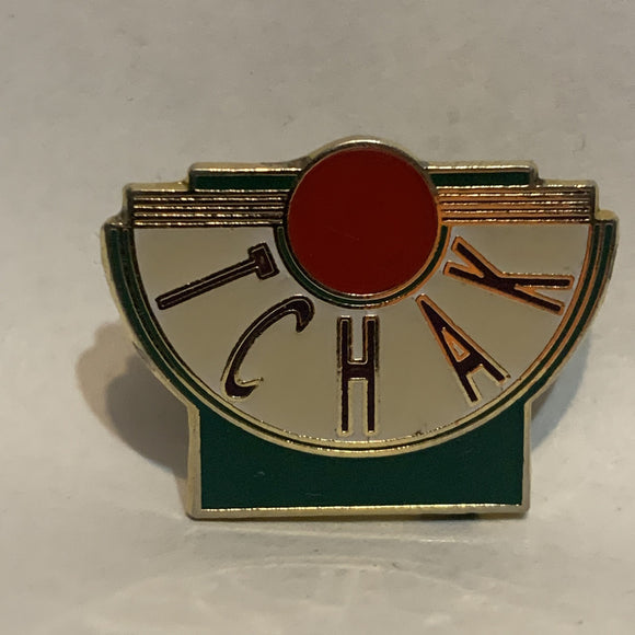 T C H A K Fan Logo Lapel Hat Pin