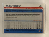 #58 Carlos Martinez St Louis Cardinals 2019 Topps Series One Baseball Card