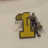 #1 Basketball Player Lapel Hat Pin AR