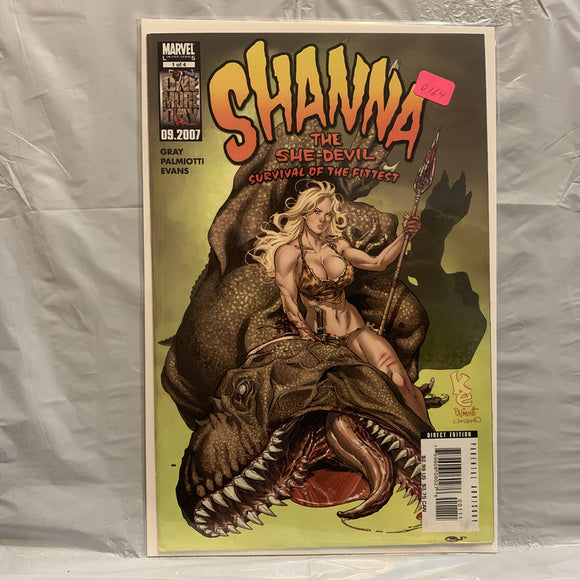 #1 of 4 Shanna The She-Devil Survival of the Fittest Marvel Comics BD 8472