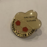 Chinook Soccor Club Calgary Canada Lapel Hat Pin AR