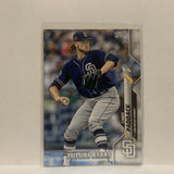 #244 Chris Paddack San Diego Padres Future Stars  2020 Topps Series One Baseball Card JC