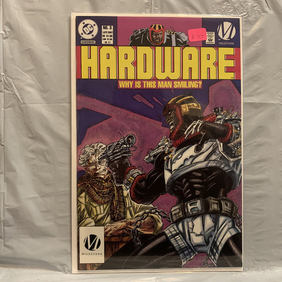#3 Hardware Why is this Man Smiling DC Comics BD 8478