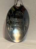 Wyoming Elk Rodeo Souvenir Spoon