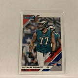 #207 Michael Bennett New England Patriots  2019 Panini Football Card AA