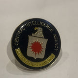 Central Intelligence Agency USA Logo Lapel Hat Pin AR