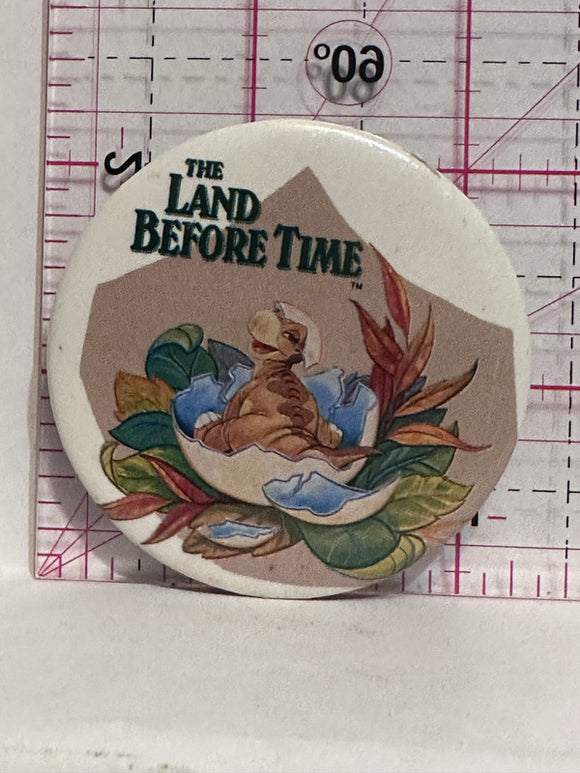 The Land Before Time Movie Poster Litle Foot  Button Pinback