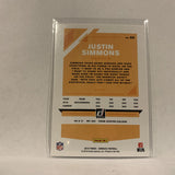 #88 Justin Simmons Denver Broncos  2019 Panini Football Card AA