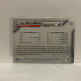 #87 Busch Stadium St Louis Cardinals Team Card 2020 Topps Series One Baseball Card JD