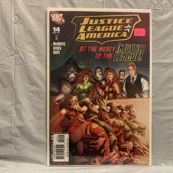 #14 Justice League of America At the Mercy of the Injustice League DC Comics BD 8486