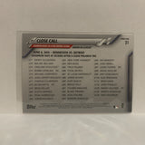 #31 Close Call Niko Goodrum Detroit Tigers 2020 Topps Series One Baseball Card JD