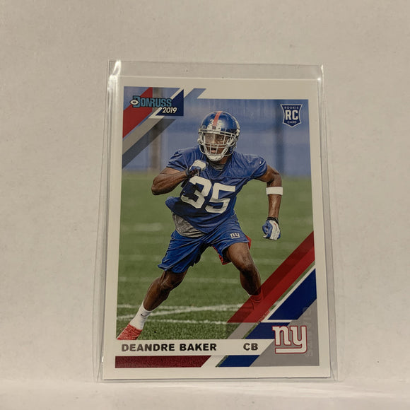 #264 Deandre Baker New York Giants Rookie 2019 Panini Football Card AA