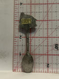 The Ozarks Cabin Missouri Pewter Souvenir Spoon