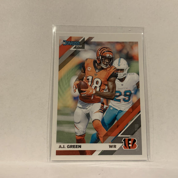 #58 A.J. Green Cincinnati Bengals  2019 Panini Football Card AA