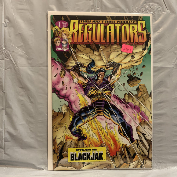#1 Regulators They Ain't Role Models BlackJak Image Comics BD 8498