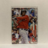 #314 Rafael Devers Boston Red Sox 2020 Topps Series One Baseball Card JD