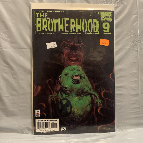 #9 The Brotherhood Marvel Comics BE 8513