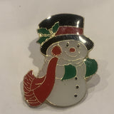 Christmas Snowman Lapel Hat Pin AR