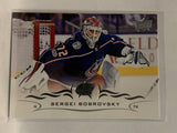 #52 Sergei Bobrovsky Columbus Blue Jackets 2018-19 Upper Deck Series One Hockey Card