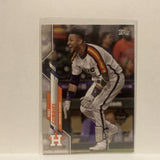 #289 Yuli Gurriel Houston Astros 2020 Topps Series One Baseball Card JD