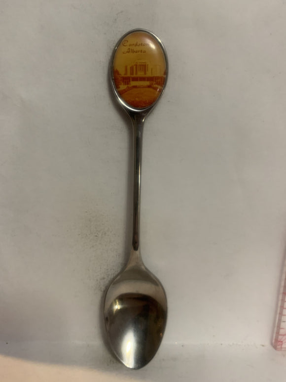 Cardston Alberta Souvenir Spoon