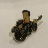 Man Playing a Guitar Lapel Hat Pin AS