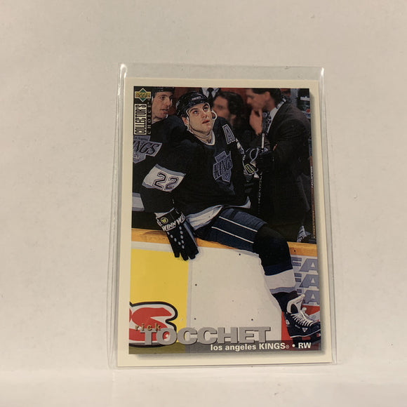 #254 Rick Tocchet Los Angeles Kings  1995-96 UD Collector's Choice Hockey Card AB
