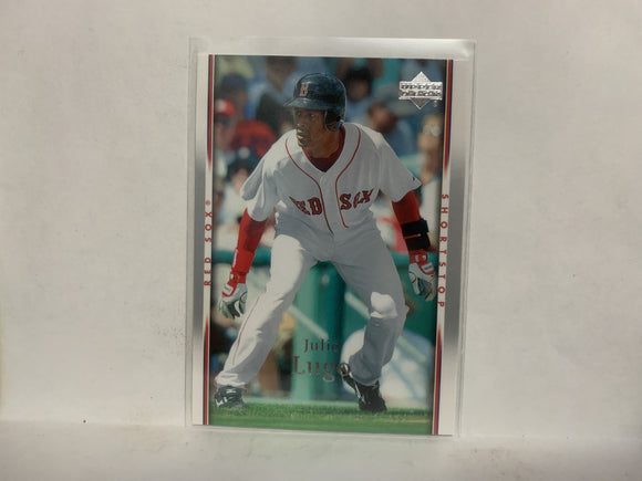 #589 Julio Lugo Boston Red Sox 2007 Upper Deck Series 2 Baseball Card NC