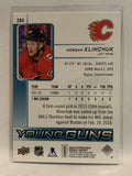 #204 Morgan Klimchuk Young Guns Calgary Flames 2018-19 Upper Deck Series One Hockey Card