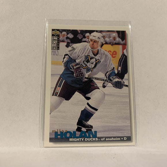 #265 Milos Holen Anaheim Mighty Ducks  1995-96 UD Collector's Choice Hockey Card AB