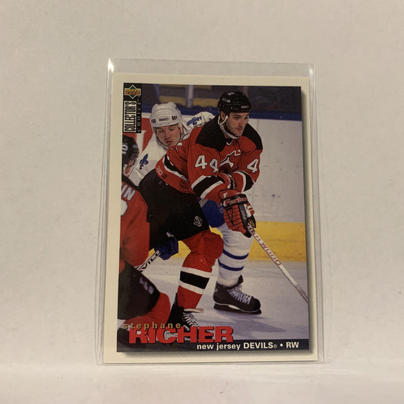 #250 Stephane Richer New Jersey Devils  1995-96 UD Collector's Choice Hockey Card AB