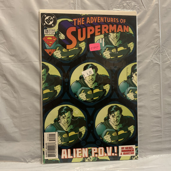 #528 The Adventures of Superman Alien P.O.V. DC Comics BE 8535