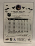 #83 Dustin Brown Los Angeles Kings 2018-19 Upper Deck Series One Hockey Card