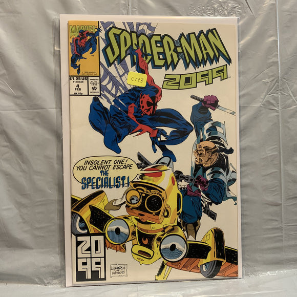 #4 Spider-Man 2099 The Specialist Marvel Comics BE 8541