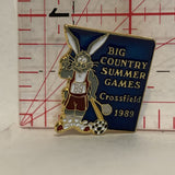 Big Country Summer Games Crossfield 1989 Alberta Lapel Hat Pin