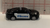 Black White Metro Police 2006 Dodge Charger 1/64 Maisto Toy Diecast Car