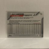 #113 Matt Carpenter St Louis Cardinals 2020 Topps Series One Baseball Card JE