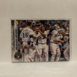 #27 Miller Park Milwaukee Brewers Team Card 2020 Topps Series One Baseball Card JE