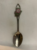 Fort Macleod Alberta Wild Rose Souvenir Spoon