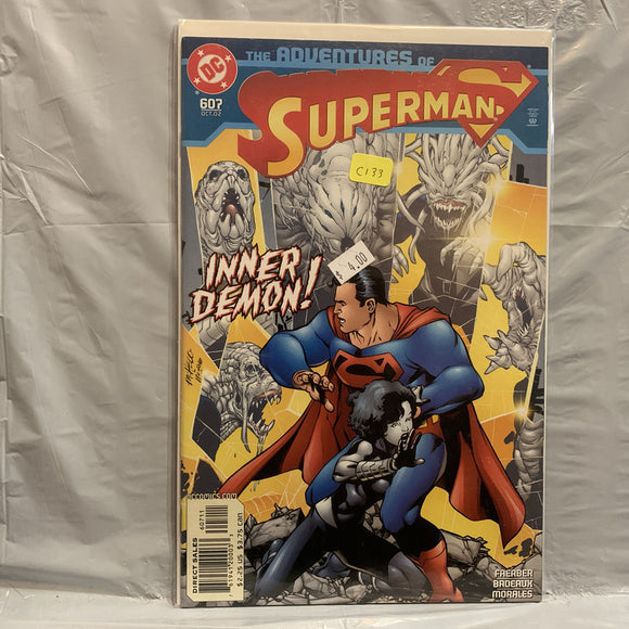 #607 The Adventures of Superman Inner Demon DC Comics BE 8559